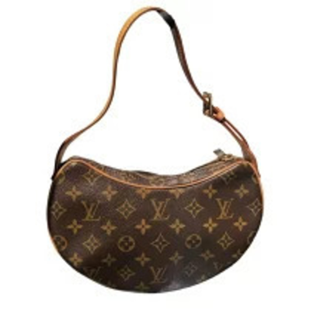 Louis Vuitton Pochette Croissant Monogram Canvas Handbag
